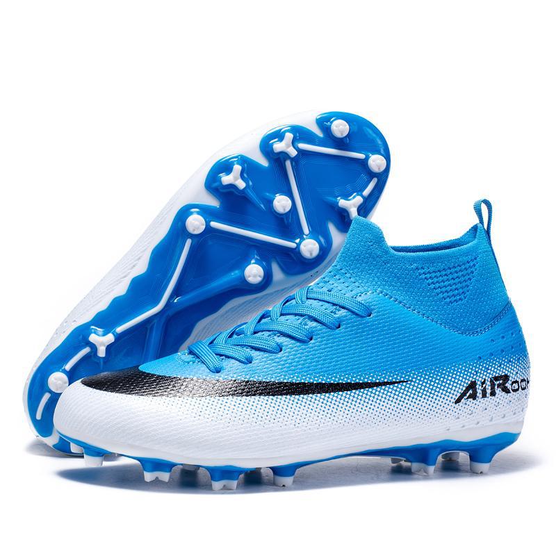 Zapatos de Fútbol de Caña Alta con Suela de TPU y Goma Ligeros para Césped Artificial y Terreno Natural image 7