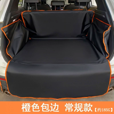 Car Pet Mat Is Waterproof, Wear-Resistant, Sturdy and Durable, Portable and Reusable, New Model of Waterproof Mat for Dogs (Multi-function pad) - regular-orange-hemming-c-828