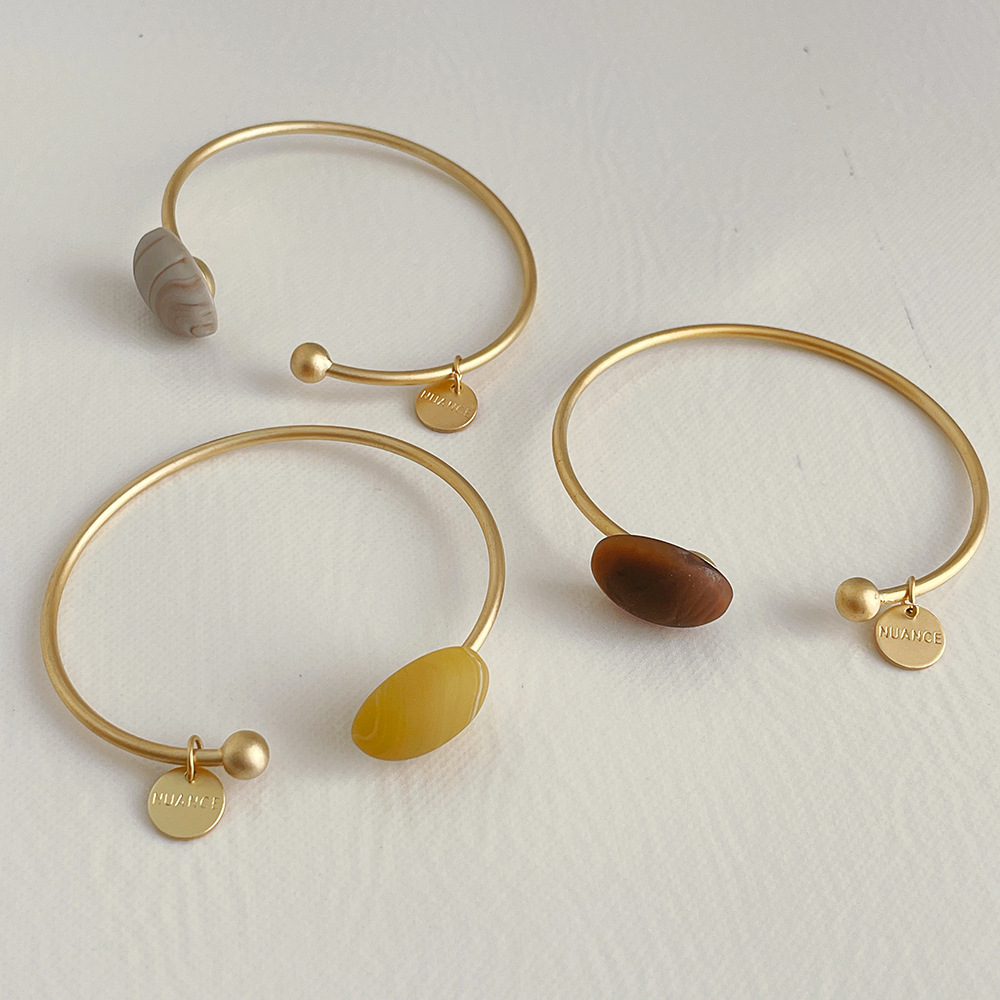 Fashion Oval Copper Bangle 1 Piece