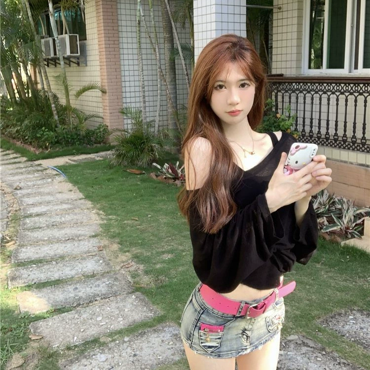 Легко прозрачная солнцезащитная блузка с длинными рукавами для женщин, новая стильная пляжная верхняя одежда бикини для горячих девушек, сексуальный свободный топ Pure Lust