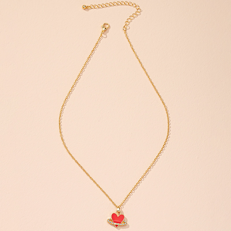 Wholesale Jewelry Retro Planet Flower Heart Pendant Necklace Nihaojewelry display picture 6