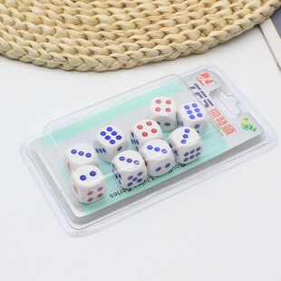 Supply plastic color ktv bar dice multi-sided entertainment color wholesale, chips dice, chips