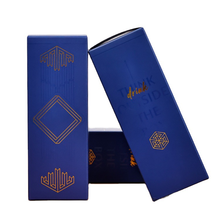 工厂定 制包装盒设计印刷包装金箔冲压化妆品纸盒护肤