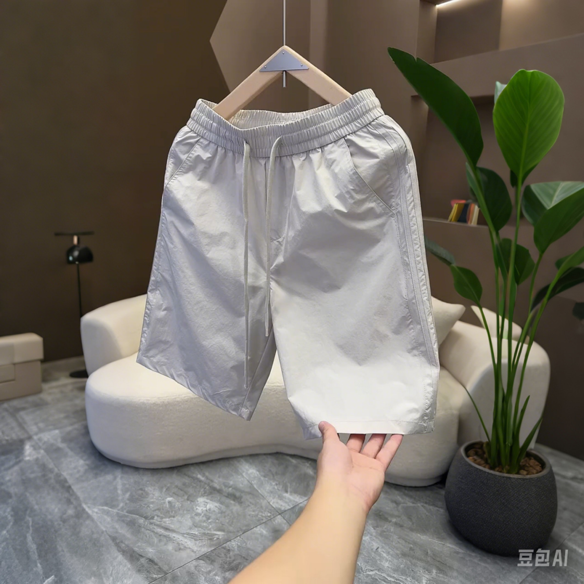 Pantalones cortos transpirables de verano de alta calidad, moda masculina, juveniles, pantalones casuales sueltos.