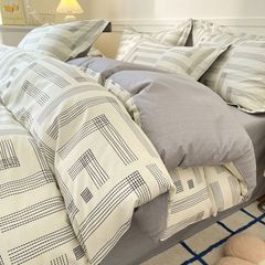 純綿100％ 純綿4点セット 掛け布団カバー 寝具セット 寮用ベッドシーツ 3点セット ベッドシーツ 寝具セット 四季通用