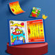 Children's Growth Album Student Data Folder Works Storage Loose-leaf Insert Card Book Certificate Collection Collecting Book