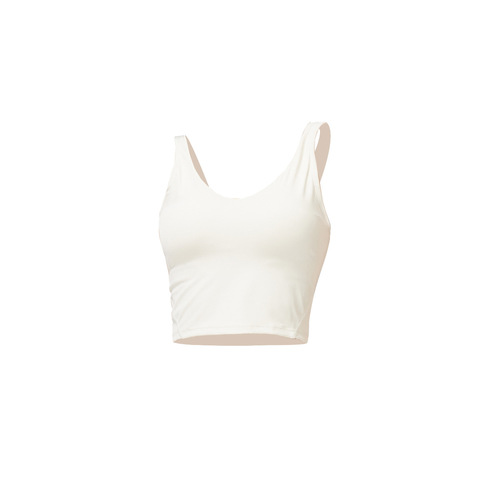 Lulu Yoga Women's Al*gn Elastic Sports Bra with Shock Absorbing Straps and Chest Pads - Summer Fitness Tank Top