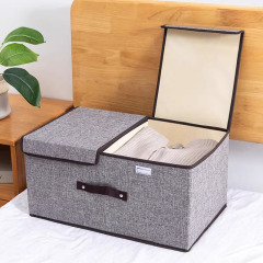家庭用二重蓋収納ボックス、下着収納ボックス、コンパートメント収納および整理品、積み重ね可能な収納、衣類収納