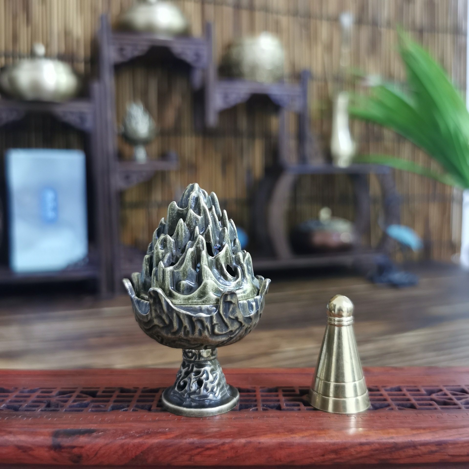 미니 보산 스토브 타워 향 금형