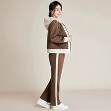 中年妈妈春秋运动服套装新款时尚休闲外套中老年女秋装两件套