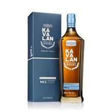 KAVALAN金车噶玛兰珍选NO.2第二版单一麦芽威士忌700ml台湾洋酒