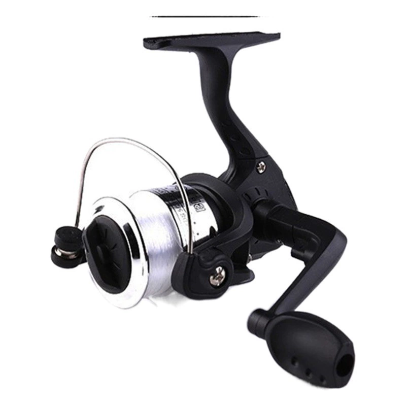 Перо дикого гуся 200 маленькое рыболовное колесо Гальваническое обмотка морской шест дальний литой рок-Рыбалка Luya Рыболовная катушка завод прямое прялка