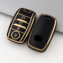 适用于越南东南亚4键起亚狮跑索兰托钥匙套智跑嘉华K7K5钥匙包壳