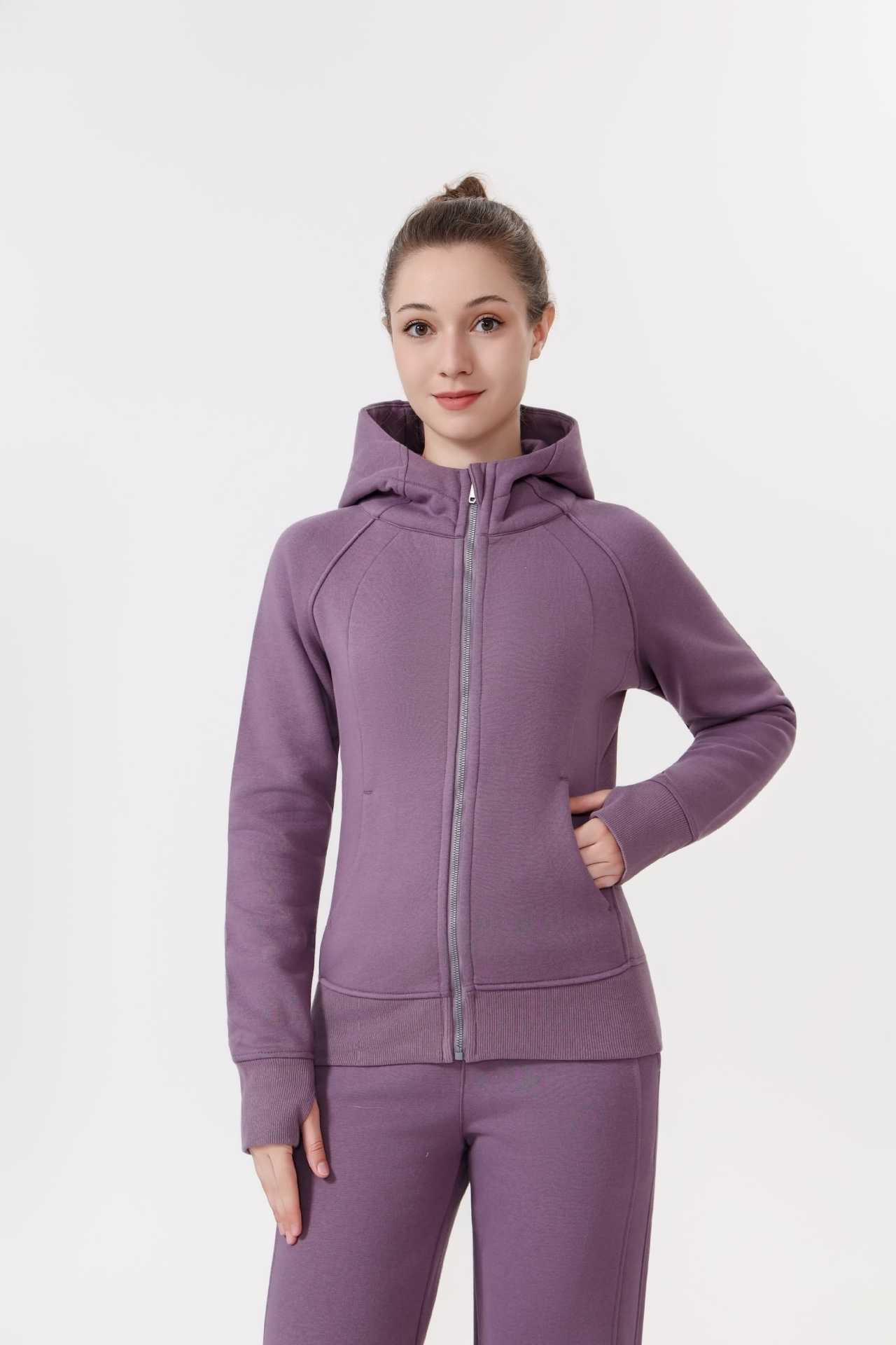 Smoke purple [slim fit sweatshirt]