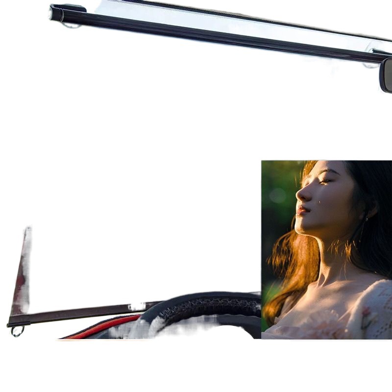 Q2Z 트럭 운전 자외선 차단제 자동 개폐식 정전 커튼 버스 앞 유리 내부 자외선 차단