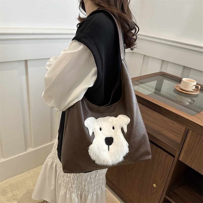 Bolsas retro de gran capacidad para mujeres 2024 nuevo otoño y invierno ocio multifuncional bolsas de hombro para trabajar bolsas de viaje