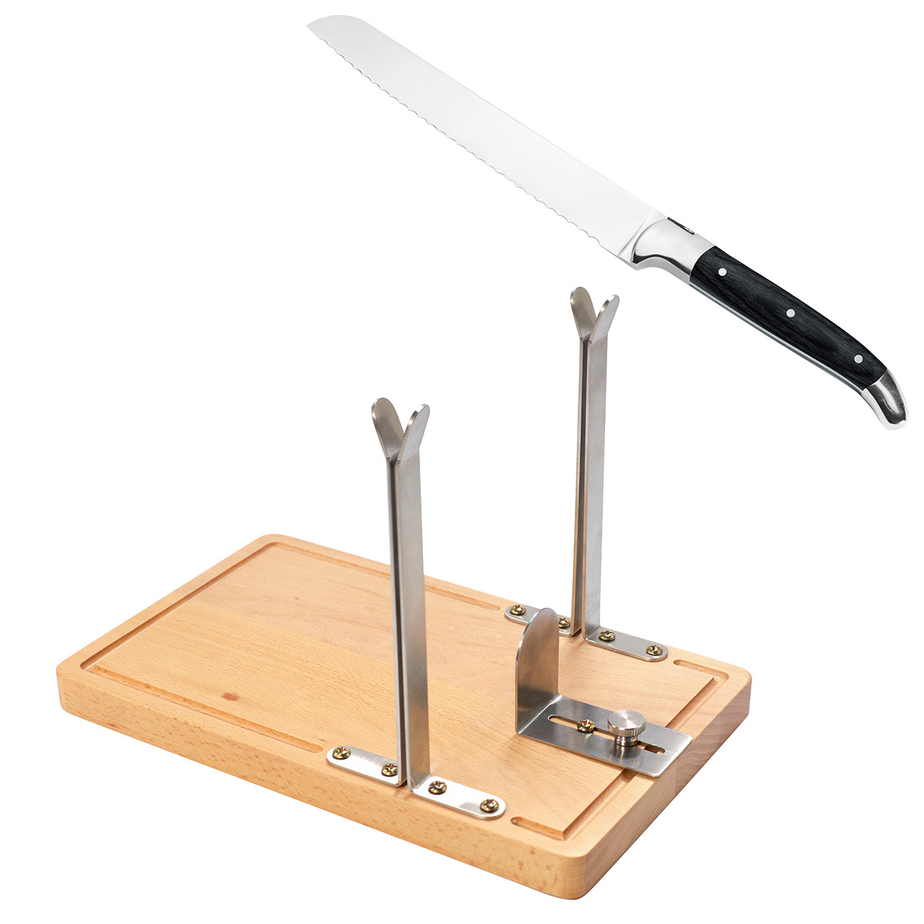 cortador de pan cuchillo de pan para cortar bolsas cuadradas cortadoras de tostadas placa de cuchillo especial para pan de cocina