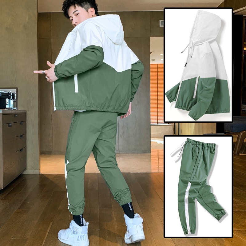 Conjunto Deportivo para Hombre, Primavera y Otoño, Sudadera Nueva, Ropa Deportiva Informal para Correr, Conjunto Deportivo para Parejas, Chaqueta image 9