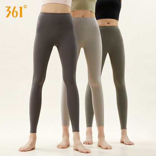 361 Yoga Pants Women's New Spring and Autumn Tight Sports Yoga Wear High Waist Hip Lifting Outdoor Wear Exercise Sports Fitness Pants