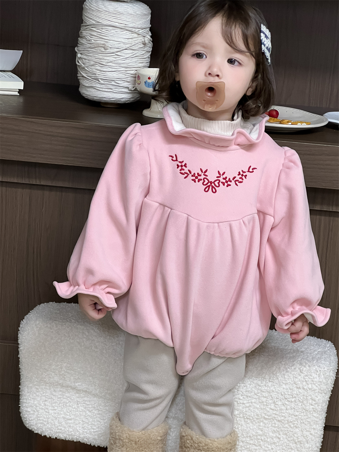 Ropa de invierno para niños, niñas, ropa de invierno para niños coreanos, ropa de invierno para bebés, ropa de invierno para bebés
