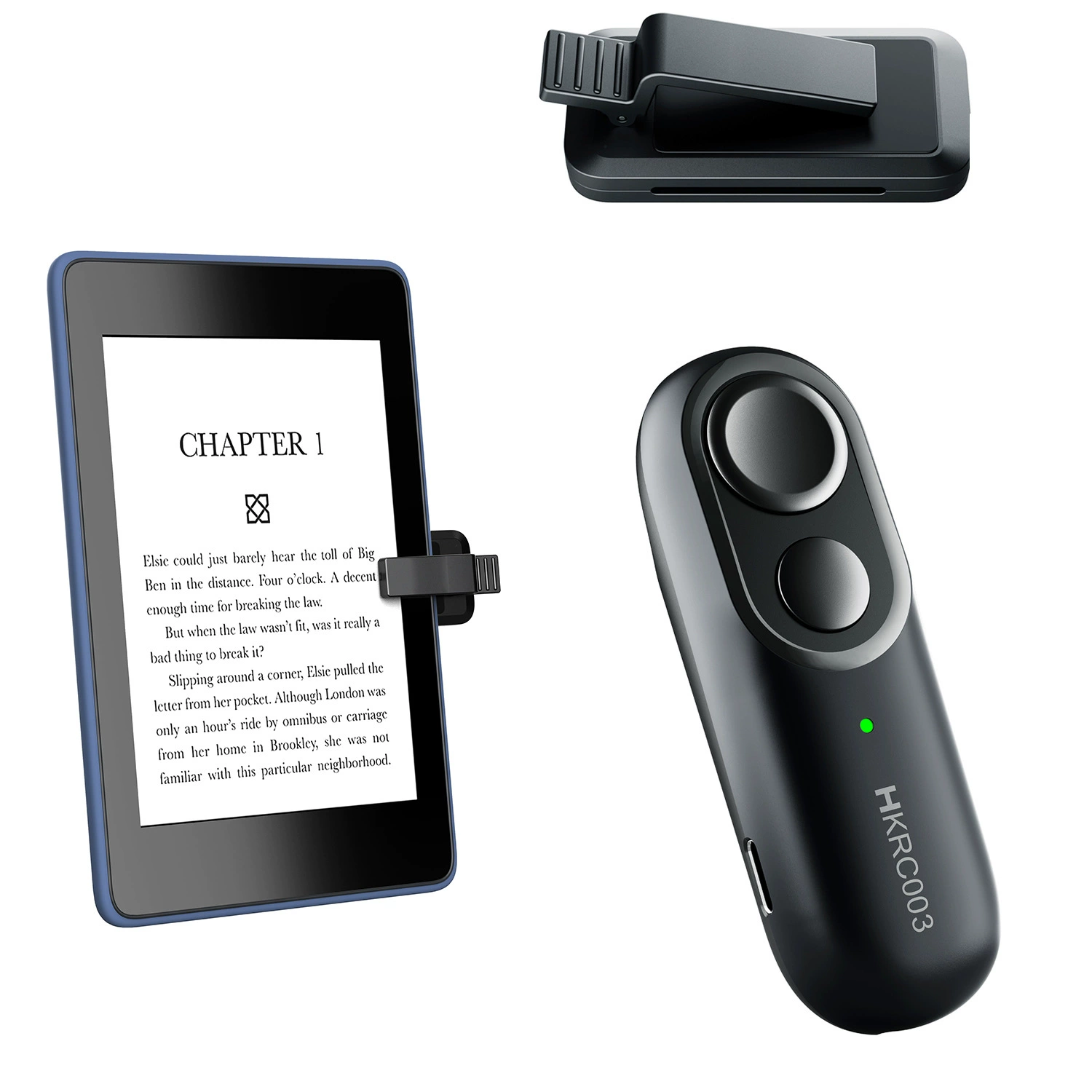 Подходит для пульта дистанционного управления Kindle, беспроводного пульта для перелистывания страниц электронных книг.