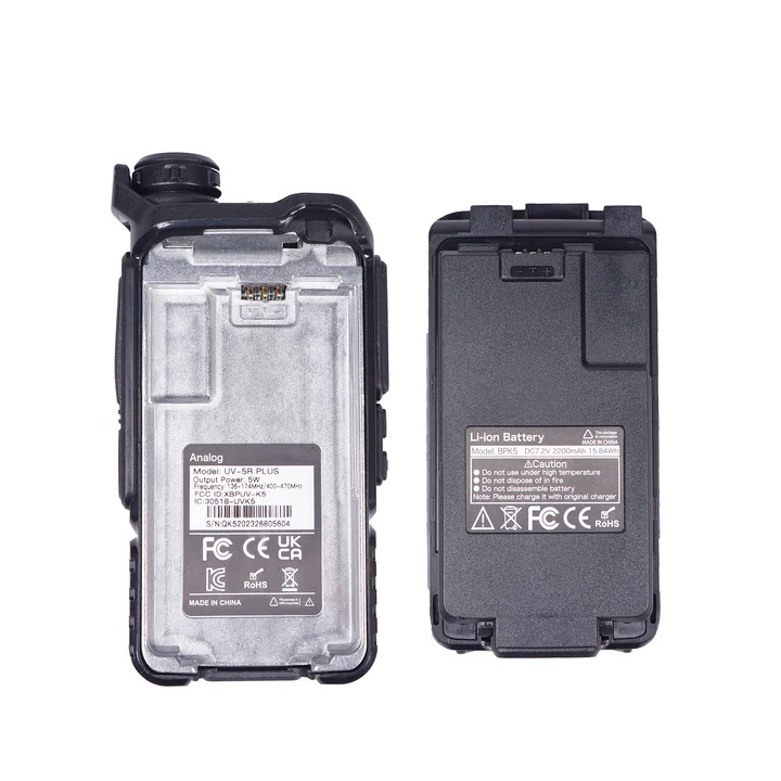 Quansheng UV-5RPLUS serie uv-k5 walkie-talkie de doble segmento al aire libre civil handstand de alta potencia Comercio exterior suministro exclusivo