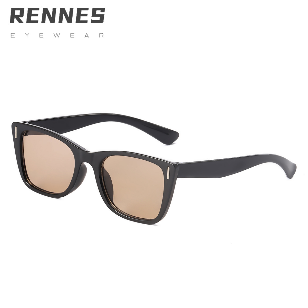 2022 nuevo estilo coreano vertical mi caja de uñas gafas de sol retro personalidad tendencia Internet celebridad selfie gafas de sol 97110