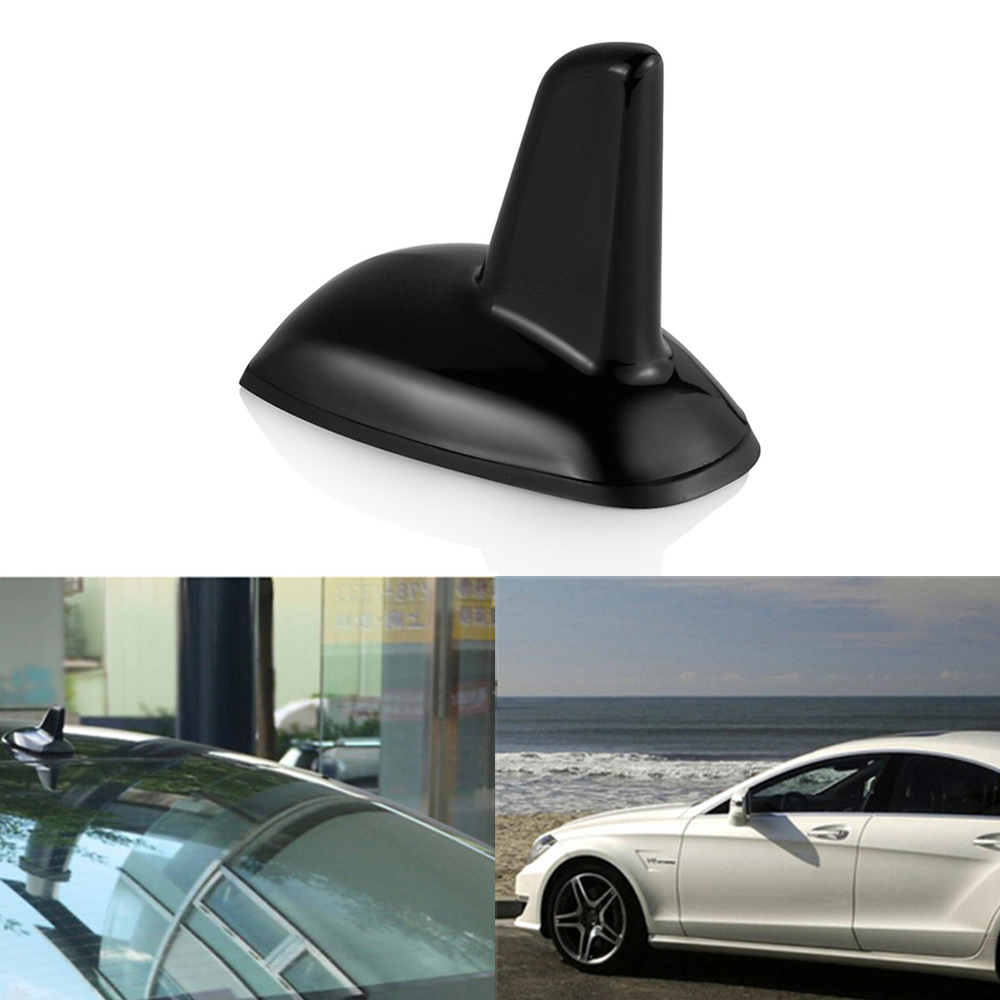 Suitable for Mercedes-Benz Ab-Class, New C-Class, Gla Modified S-Class Shark Fin Antenna, Black Roof Antenna