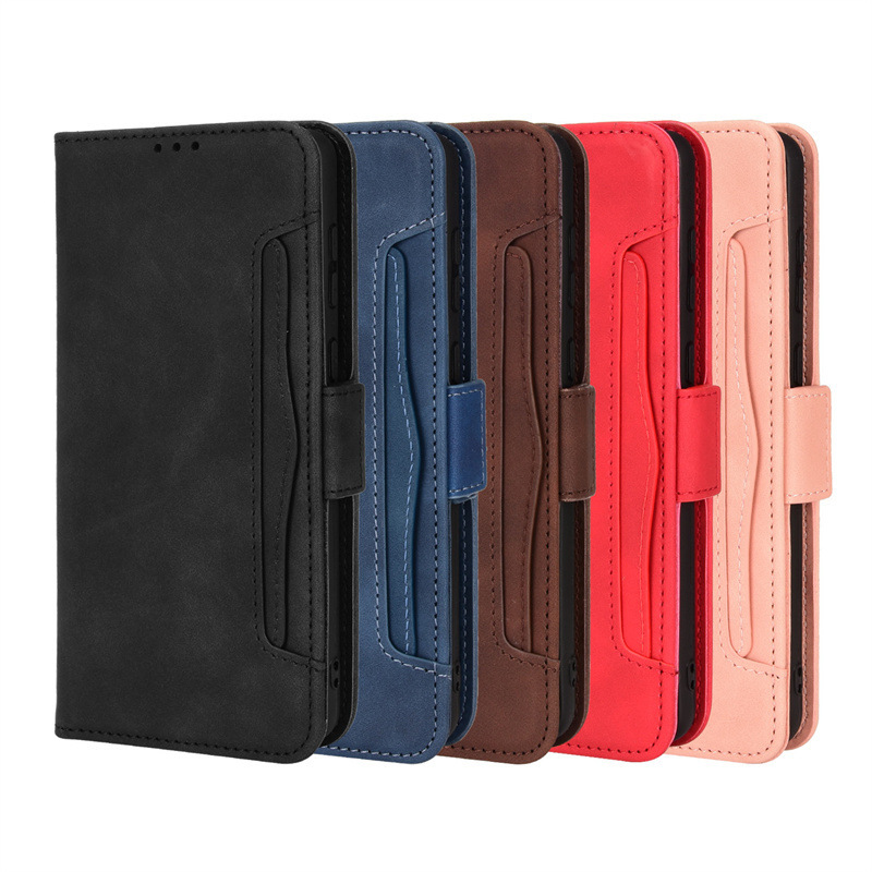 Suitable for Samsung A73 Mobile Phone Case Galaxy A53 5g Mobile Phone Leather Case Multi-Card Slot Flip Money Protective Case A33