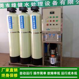 反渗透去离子水处理设备_高分子材料用ro膜纯水机0.5厂家绿健供应