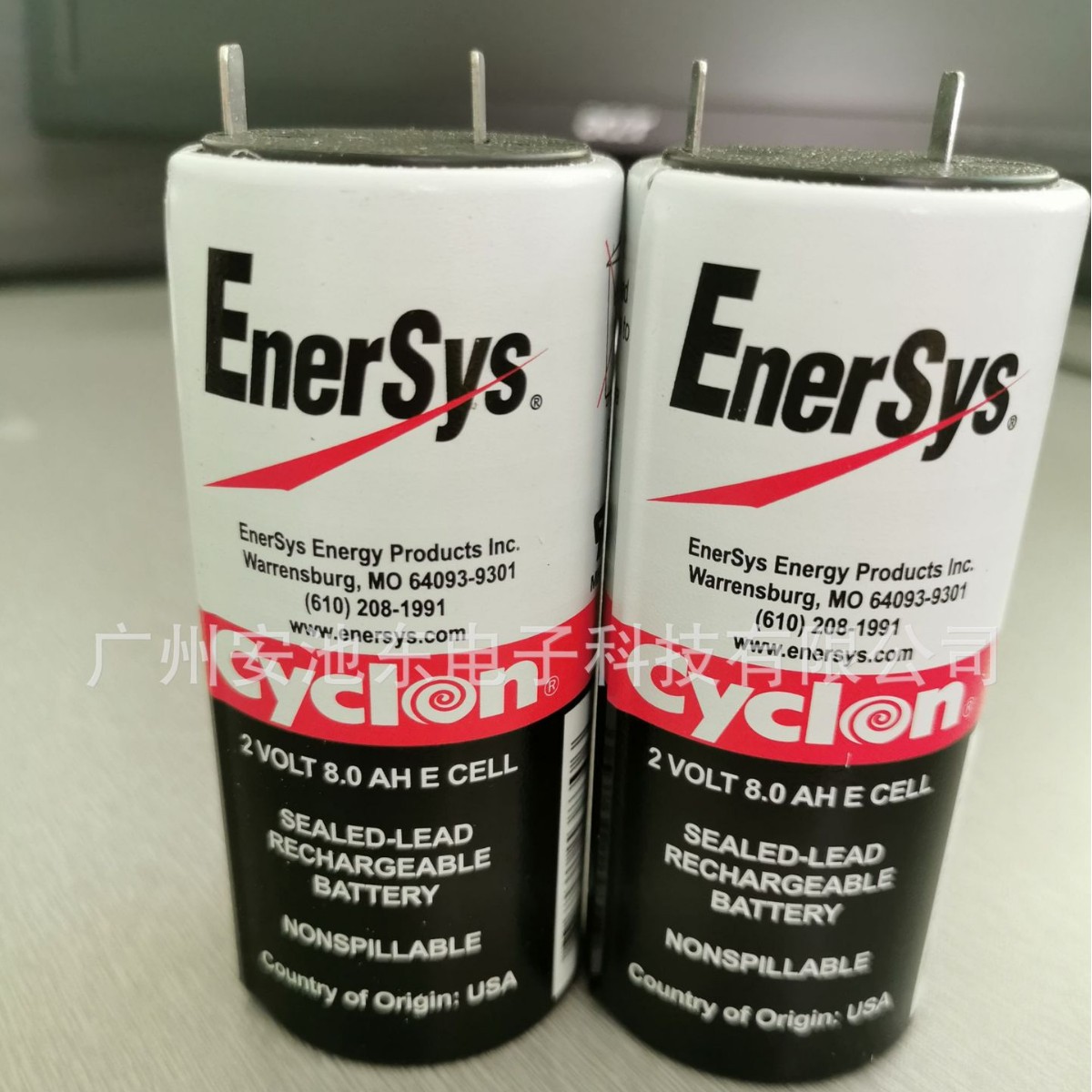 西科龙 cyclom 0850-0004 2V8AH 美国进口 电池