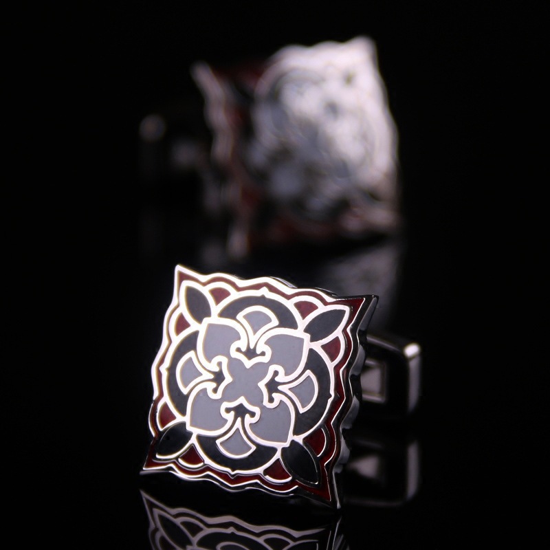 Classical Cloisonne French Cufflinks Cuffpins Men's Business Shirt Cuff Nails Men's Shirt Buckle
