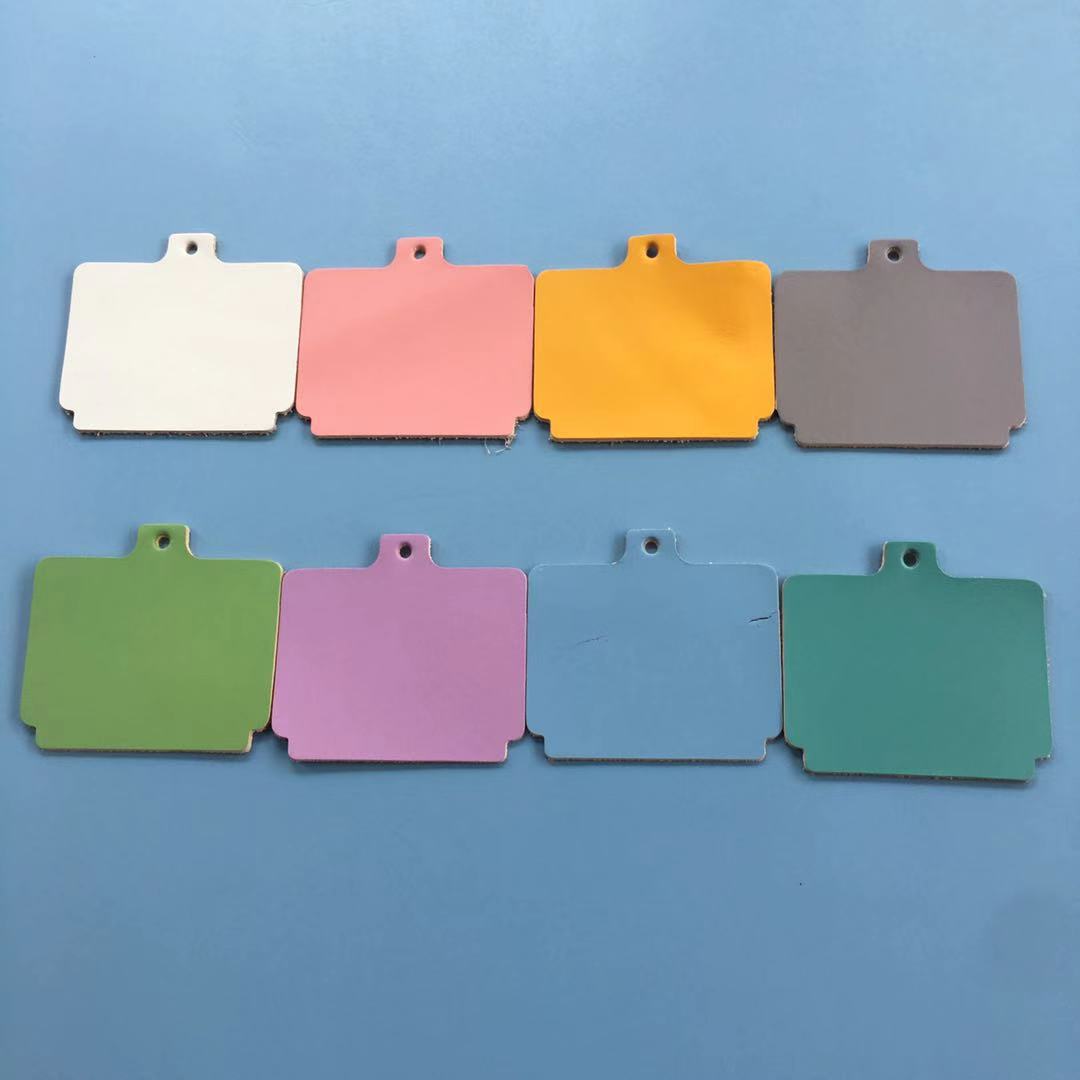 防污马卡龙皮料 可湿水塑形糖果色植鞣革树膏皮真皮手工DIY牛皮革