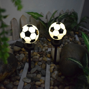 Cross-border New Solar Outdoor Lights World Cup Football Courtyard Decoration Villa Garden Waterproof Lawn Landscape Lights