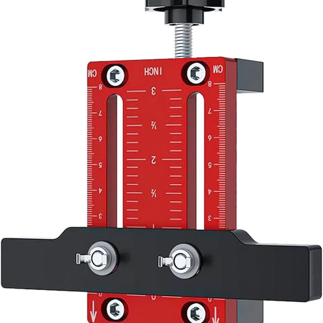 跨境柜门安装定位器橱柜门定位拉手安装铝合金精准测量打孔工具