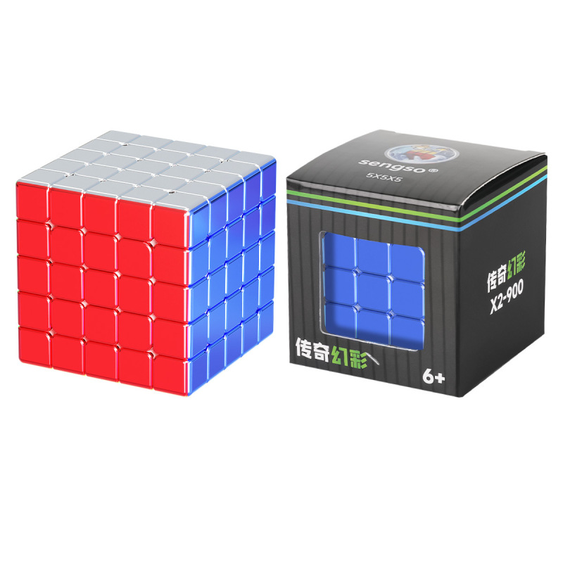 聖手伝説 ファンタジーカラー電気メッキ マジックアイ 2x2 3x3 ピラミッド 磁気スムーズスピードパフォーマンス 学生向けマジックキューブ|undefined