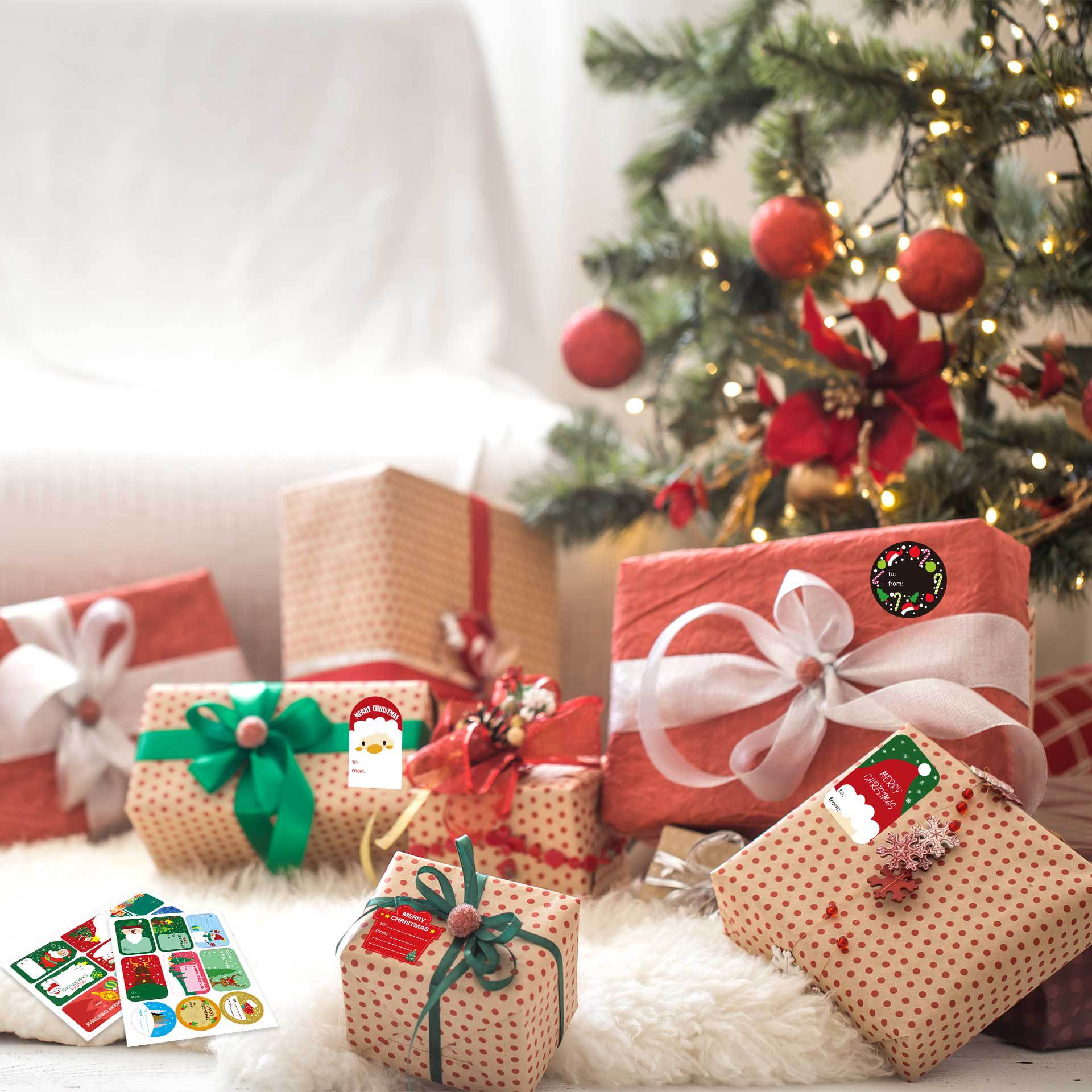 CM2307002 transfronteriza niños de Navidad DIY Santa muñeco de nieve rompecabezas mano cuenta pegatinas de dibujos animados