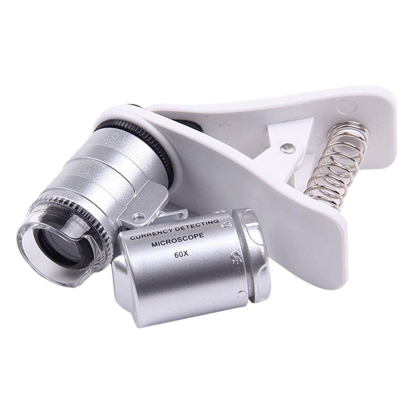 9882 Вт Универсальный 60-кратный микроскоп Ювелирные изделия с идентификацией нефрита портативная мини-камера высокой мощности для мобильного телефона увеличительное стекло