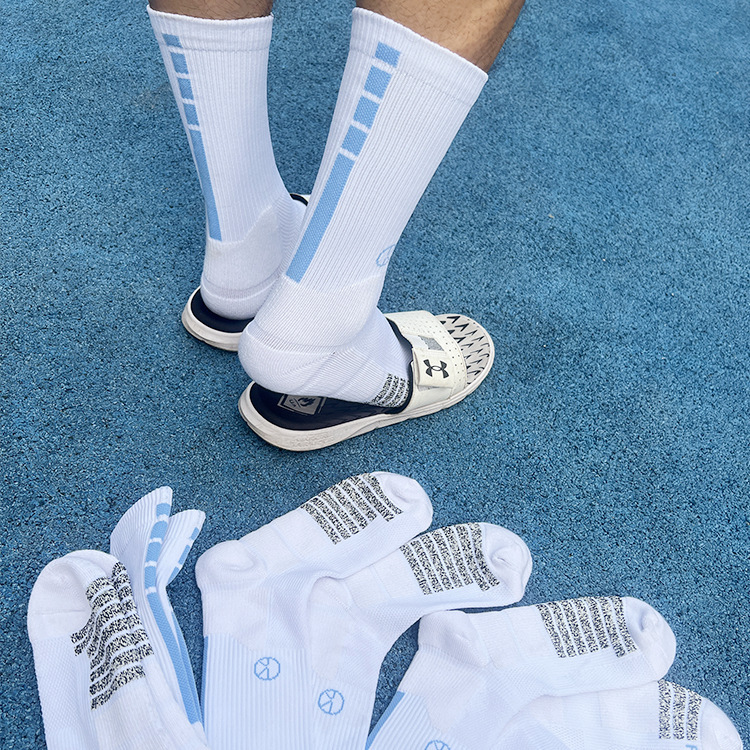Professional Basketball Socks Towel Bottom Thickened Non-slip Sports Socks Running Training Couples Wear Badminton Socks Professional Basketball Socks Towel Bottom Thickened Non-slip Sports Socks Running Training Couples Wear Badminton Socks