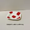 Red Apple-8.25-inch square plate (40 pieces/box) (e-commerce price control: 22.8 yuan/piece)