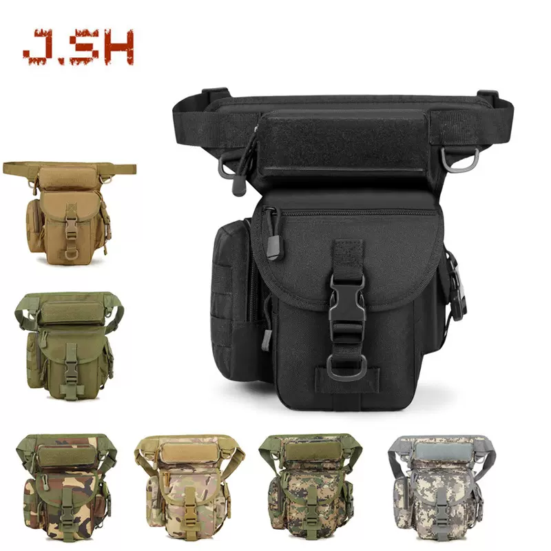 厂家现货新款运动腿包户外战术多功能腰包摄影包男女作训包