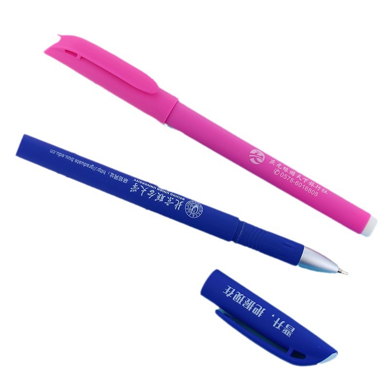 Gel Pen personalizado logotipo personalizado pluma de color 0,5 imprimible educativo estudiante promoción firma pluma