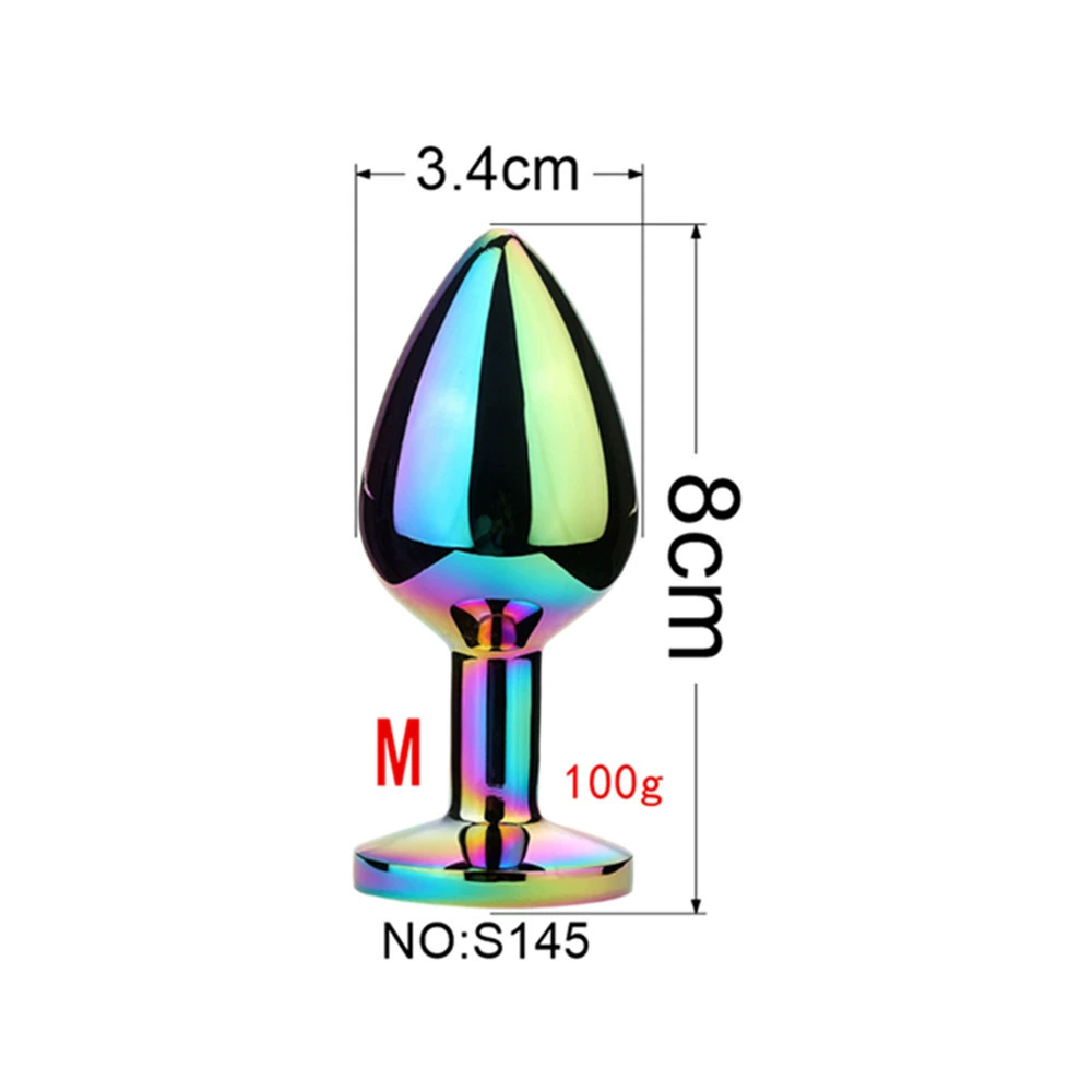 Detachable Anal Plug Heads, Silicone & Metal Options, Multiple Shapes and Sizes