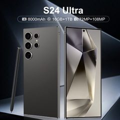 スマホS24Ultra+スマートフォン 7.3inch 大画面16+1T携帯電話、発送代行対応（人気商品）