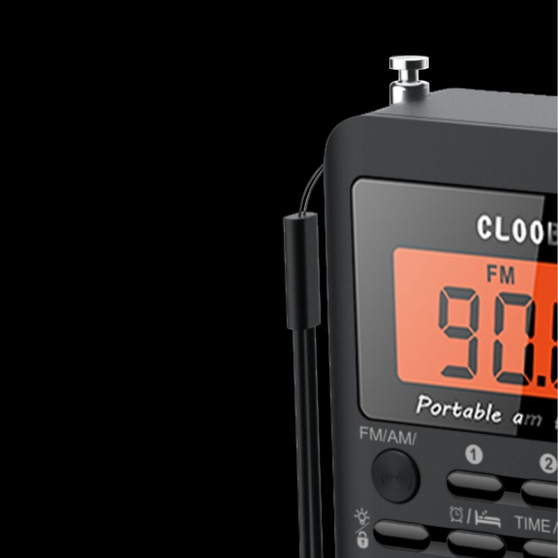 国境を越えた卸売ポータブルミニラジオ AM/FM/SW バンドデジタル高齢者スポーツポケットラジオ|undefined
