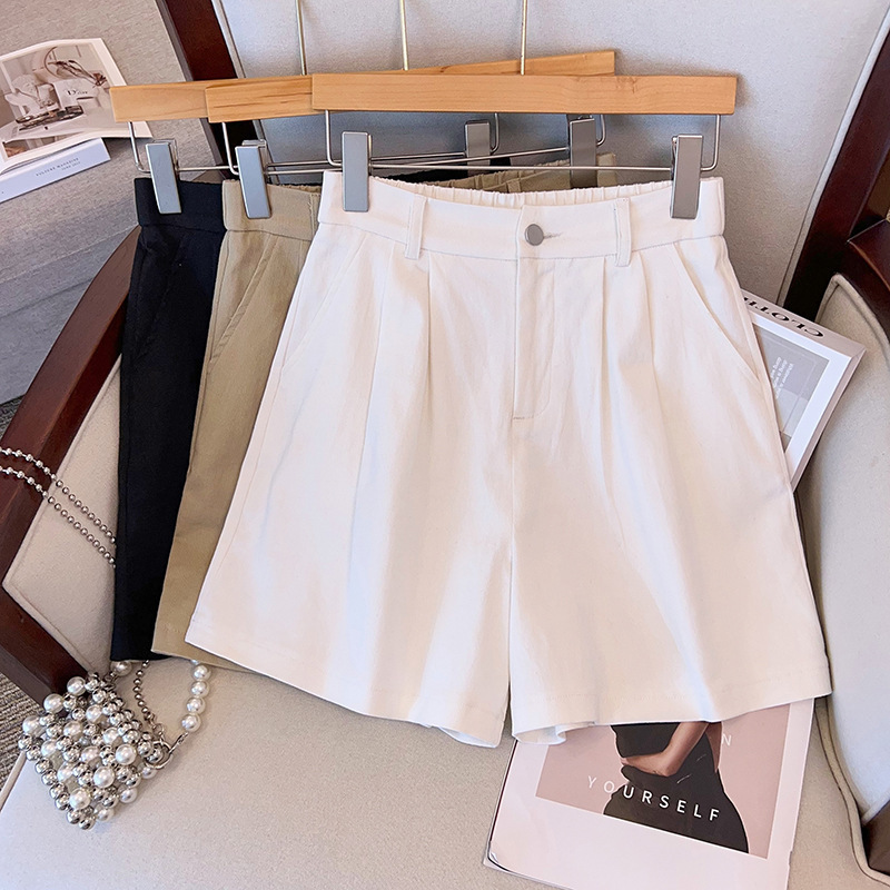 100-150kg Plus-Size Summer Korean-Style High-Waisted Casual Shorts for Women, Loose Fit, Slimming, Extra Wide-Leg Pants 5999 100-150kg Plus-Size Summer Korean-Style High-Waisted Casual Shorts for Women, Loose Fit, Slimming, Extra Wide-Leg Pants 5999