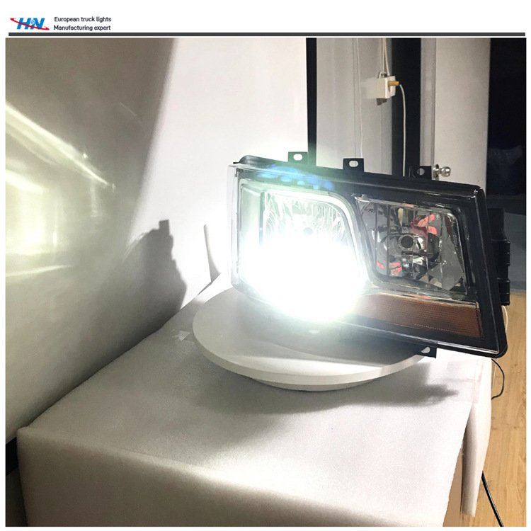 Montaje de faro Scania R650 G500 S730 S500 para camión Scania