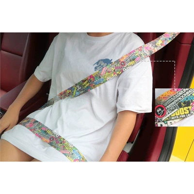 Digər kuzov və aksesuarlar safety belt 4.8cm wide - one-roll-with-full-printing-36m-standard