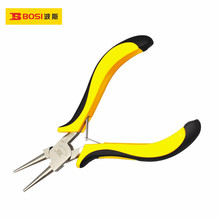 波斯工具 镍铁合金迷你圆嘴钳 圆钳圆嘴圆口钳 5寸 BS193052