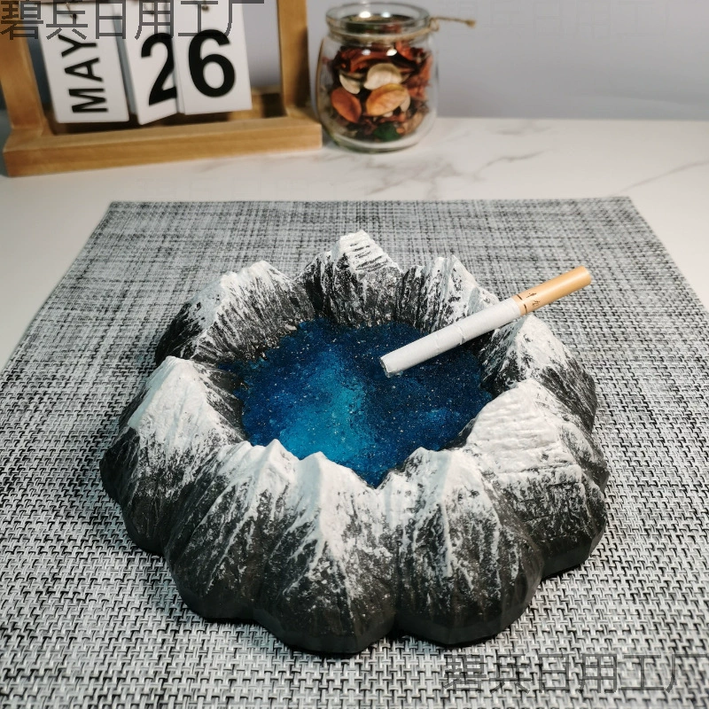 Чистый красный стиль креативный пепельница тренд новый китайский стиль столешницы украшение гостиной